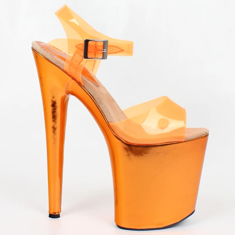 8 inch Extreme High Heel Sandals Peep-toe Platform High-heeled Shoes Sexy Clubwear Dance Boots For women
8 inch Extreme High Heel Sandals Peep-toe Platform High-heeled Shoes Sexy Clubwear Dance Boots For women