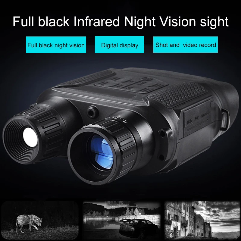 New 7x31 Night Vision Binocular Digital Infrared Night Vision Scope Hunting Photo Camera Video Recorder Clearly See Up 400m
New 7x31 Night Vision Binocular Digital Infrared Night Vision Scope Hunting Photo Camera Video Recorder Clearly See Up 400m