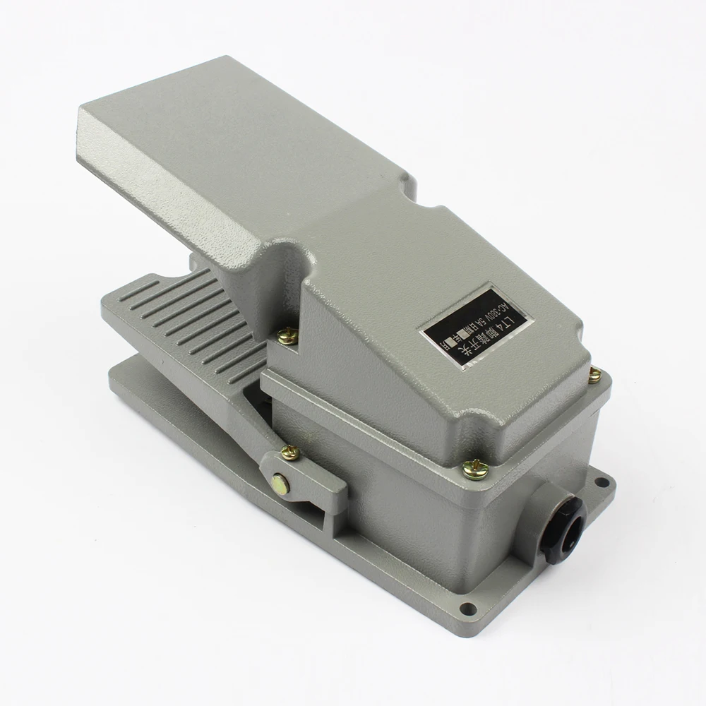 LT4 FOOT SWITCH PEDAL 5 A climatisation 380 V 15 A 250 V matériel en Aluminium Jaune
