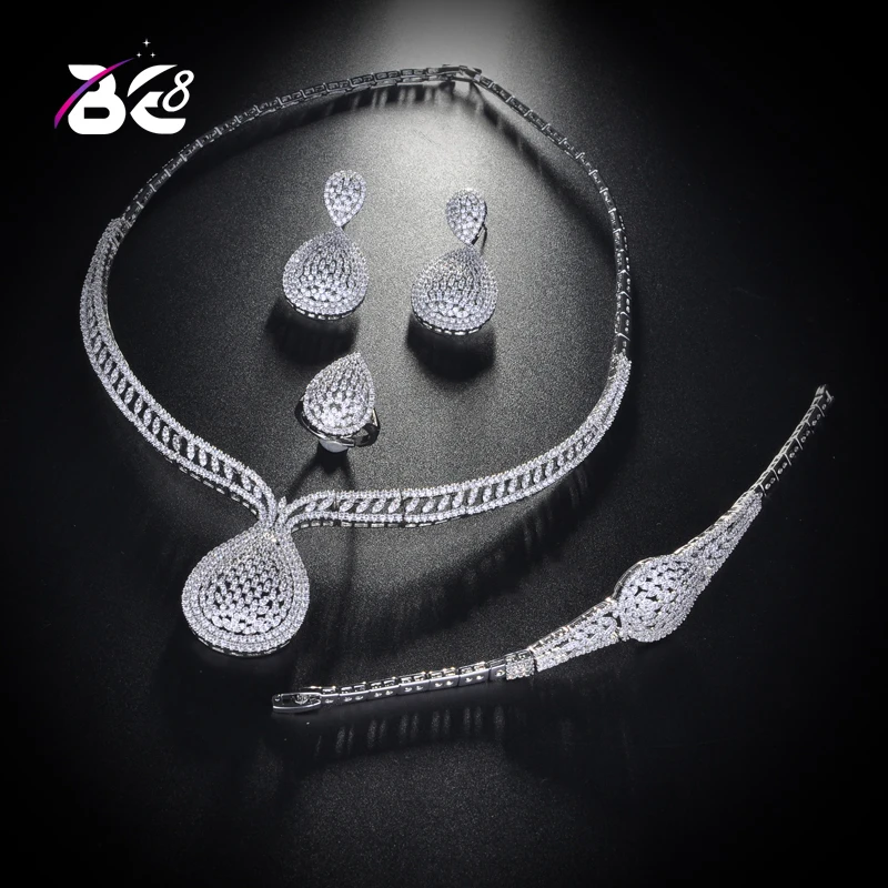 Be 8 Latest Fashion Bridal Wedding Jewelry Set High Quality Geometric Design Women Anniversary 4pc Jewelry Set Bijoux FemmeS157
Be 8 Latest Fashion Bridal Wedding Jewelry Set High Quality Geometric Design Women Anniversary 4pc Jewelry Set Bijoux FemmeS157
