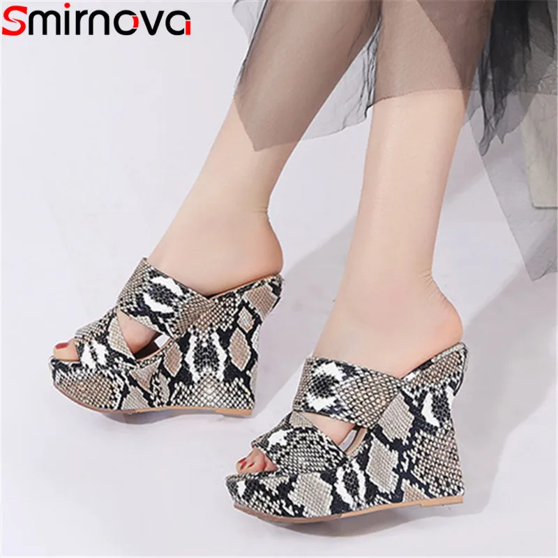 Smirnova size 34-40 new summer sandals shallow high heels shoes elegant wedges sandals platform ladies shoes women sandals 2019
Smirnova size 34-40 new summer sandals shallow high heels shoes elegant wedges sandals platform ladies shoes women sandals 2019