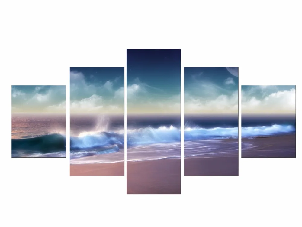 5 Pieces Free Shipping canvas art sunset seascape Beach decorative canvas wall painting oil paintings Framed
5 Pieces Free Shipping canvas art sunset seascape Beach decorative canvas wall painting oil paintings Framed