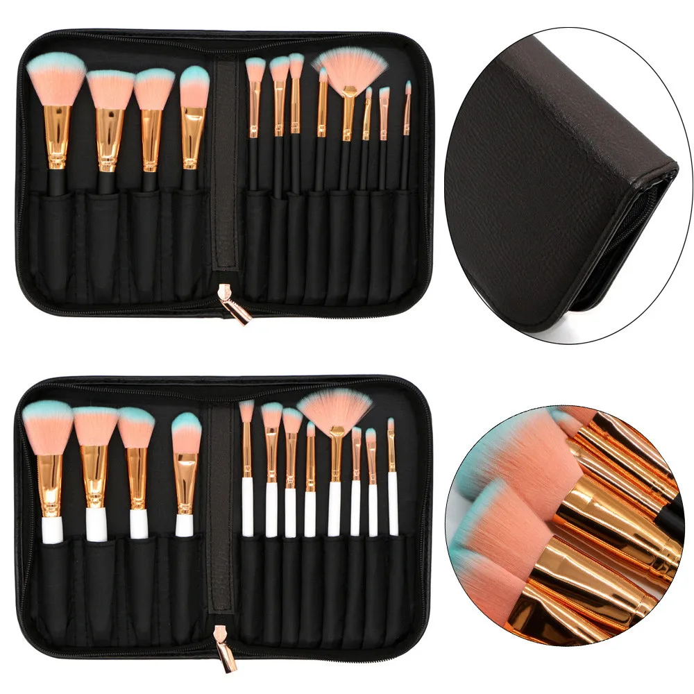 Women's Fashion Beauty 12 PCS PU Bag Makeup Brushes Set Eye Shadow Brush Cosmetics Blending Brush Tool
Women's Fashion Beauty 12 PCS PU Bag Makeup Brushes Set Eye Shadow Brush Cosmetics Blending Brush Tool