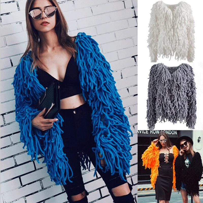 Elegant Fluffy faux fur coat women Warm long sleeve 2017 female outerwear Chic autumn winter coat jacket hairy overcoat
Elegant Fluffy faux fur coat women Warm long sleeve 2017 female outerwear Chic autumn winter coat jacket hairy overcoat