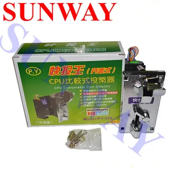 PY930 Alloy Quick coin Drop Electronic coin selectors CPU comparable coin acceptors & tokens validators for arcade game machine
PY930 Alloy Quick coin Drop Electronic coin selectors CPU comparable coin acceptors & tokens validators for arcade game machine