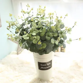 3pcs/lot Factory Direct Sale Green Plant Branches Artificial Eucalyptus Leaf for Home Decorative Flowers Free Shipping
3pcs/lot Factory Direct Sale Green Plant Branches Artificial Eucalyptus Leaf for Home Decorative Flowers Free Shipping