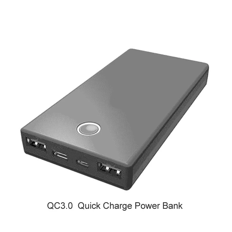 Модуль внешнего аккумулятора для быстрой зарядки QC 3 0 QC2.0 PCB чехол 5x18650