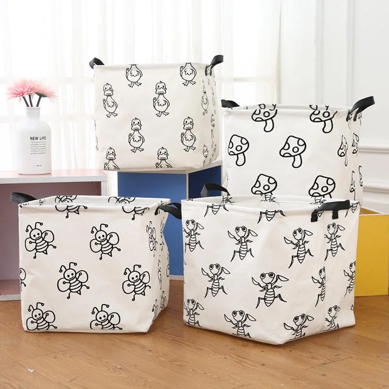 Fashion 33*33*33CM Cotton Linen Laundry Basket Waterproof Hamper Folding Storage Basket Toys Storage Box Dirty Clothes Organizer
Fashion 33*33*33CM Cotton Linen Laundry Basket Waterproof Hamper Folding Storage Basket Toys Storage Box Dirty Clothes Organizer