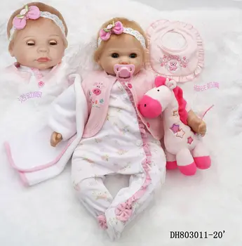Baby Girl Princess Silicone Vinyl Reborn 22'' Handmade Lifelike Doll Newborn Toy Toys For Girls Toddler Boy Toys
Baby Girl Princess Silicone Vinyl Reborn 22'' Handmade Lifelike Doll Newborn Toy Toys For Girls Toddler Boy Toys