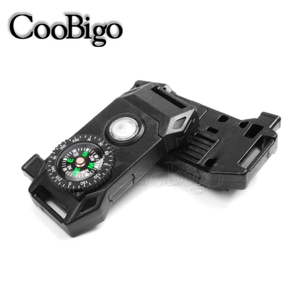 5pcs Plastic Paracord Bracelet Buckle Compass Whistle LED Light Outdoor Survival Camping Emergency With Backpack Bracelet
5pcs Plastic Paracord Bracelet Buckle Compass Whistle LED Light Outdoor Survival Camping Emergency With Backpack Bracelet