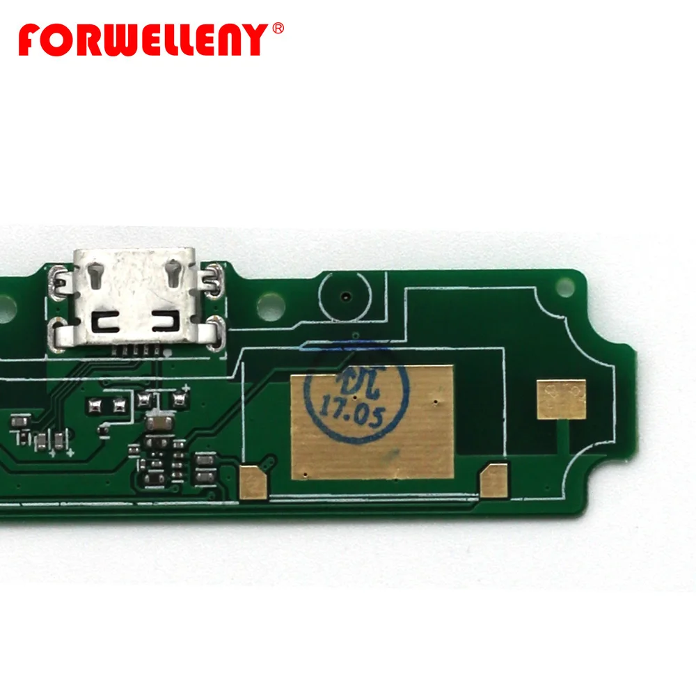 Для xiaomi redmi 4A USB зарядное устройство плата зарядного порта PCB схемы Нижняя