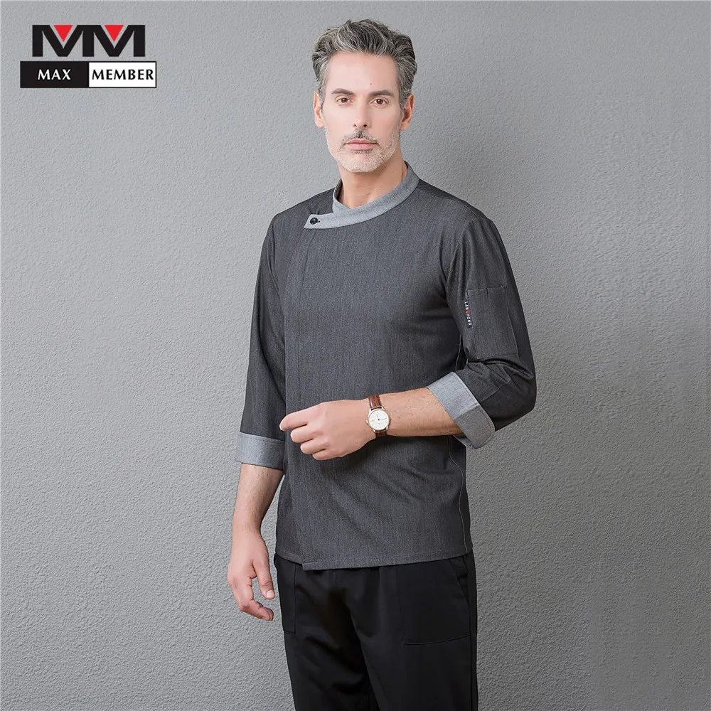 High Quality Top Chef Long Sleeve Workwear Clothing Barber Jacket Uniform Restaurant Kitchen Master Cook Hotel Waiter Overalls
High Quality Top Chef Long Sleeve Workwear Clothing Barber Jacket Uniform Restaurant Kitchen Master Cook Hotel Waiter Overalls