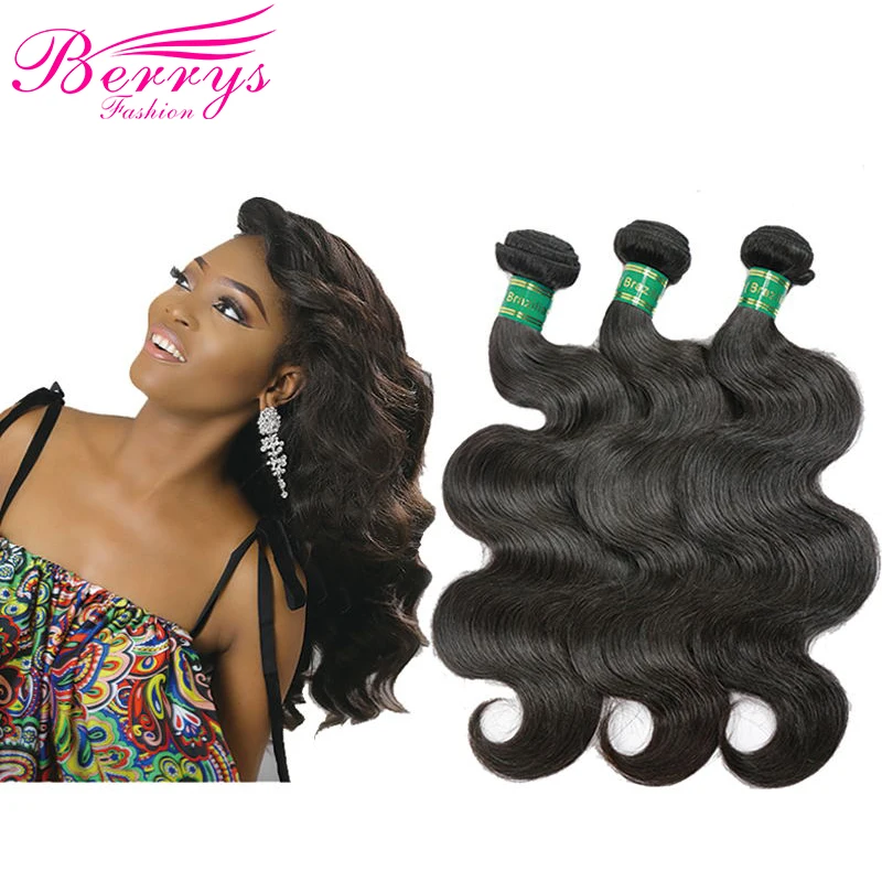 Berrys Fashion 3 Bundles Brazilian Body Wave 10A Virgin Hair Weave Nature 1B 100% Human Hair Extension 10-28inch Free Shipping
Berrys Fashion 3 Bundles Brazilian Body Wave 10A Virgin Hair Weave Nature 1B 100% Human Hair Extension 10-28inch Free Shipping