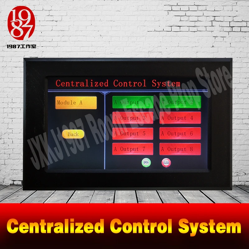 Real life room escape puzzle Smart screen Centralized Control System manipulate centrally electronic props for owners jxkj1987
Real life room escape puzzle Smart screen Centralized Control System manipulate centrally electronic props for owners jxkj1987