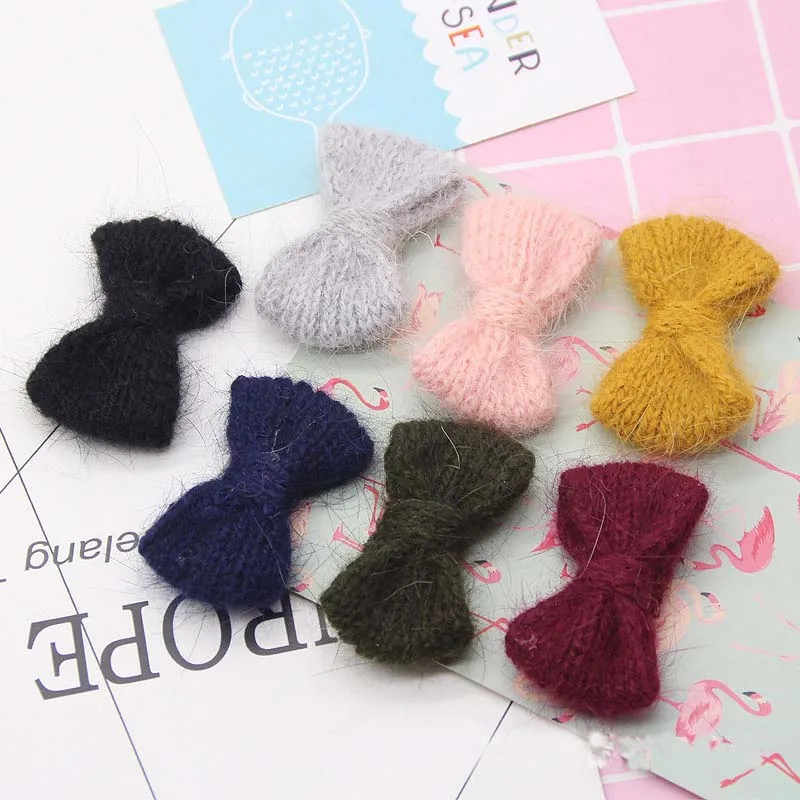 4pcs 4x3cm Wool Felt Crochet Bowknot Party Supplies Felt Wool Bowknot Decoration For Kids Diy Craft Clothing Accessories
4pcs 4x3cm Wool Felt Crochet Bowknot Party Supplies Felt Wool Bowknot Decoration For Kids Diy Craft Clothing Accessories