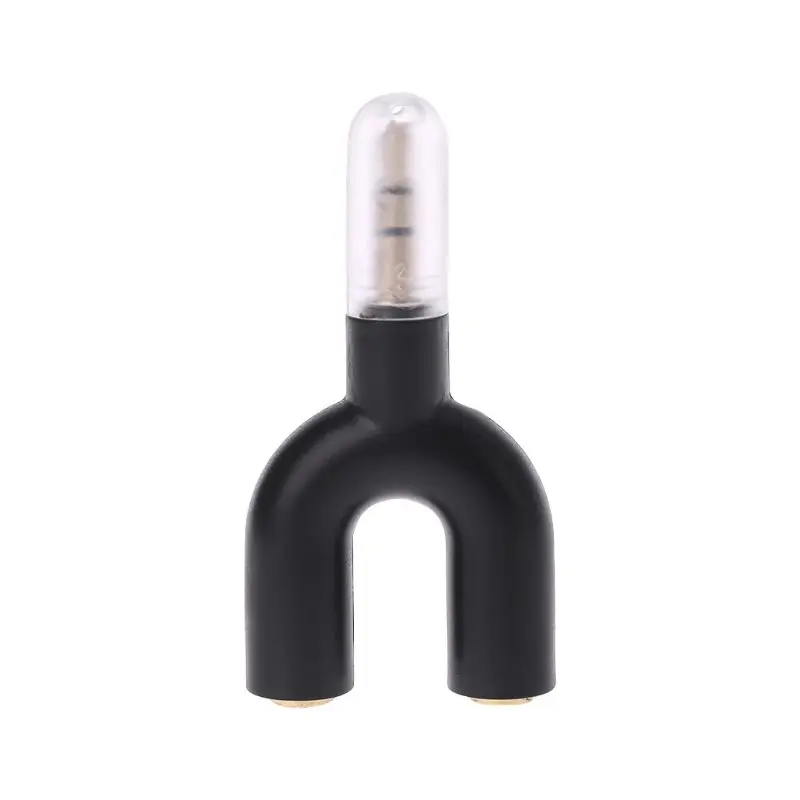 New 3.5mm Double Jack Adapter to Headphone for MP3 Player Earphone Splitter Adapter U type earphone splitter 2019 New
New 3.5mm Double Jack Adapter to Headphone for MP3 Player Earphone Splitter Adapter U type earphone splitter 2019 New