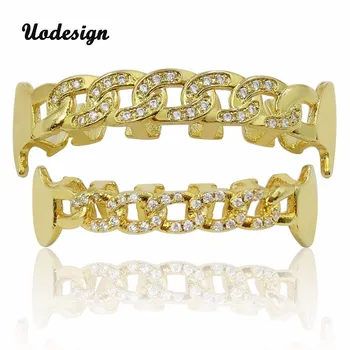 Crystal Chain Hip Hop Teeth Grill Set Top Bottom Mouth Teeth Grills Fashion Removable Dental Grills Body Jewelry
Crystal Chain Hip Hop Teeth Grill Set Top Bottom Mouth Teeth Grills Fashion Removable Dental Grills Body Jewelry