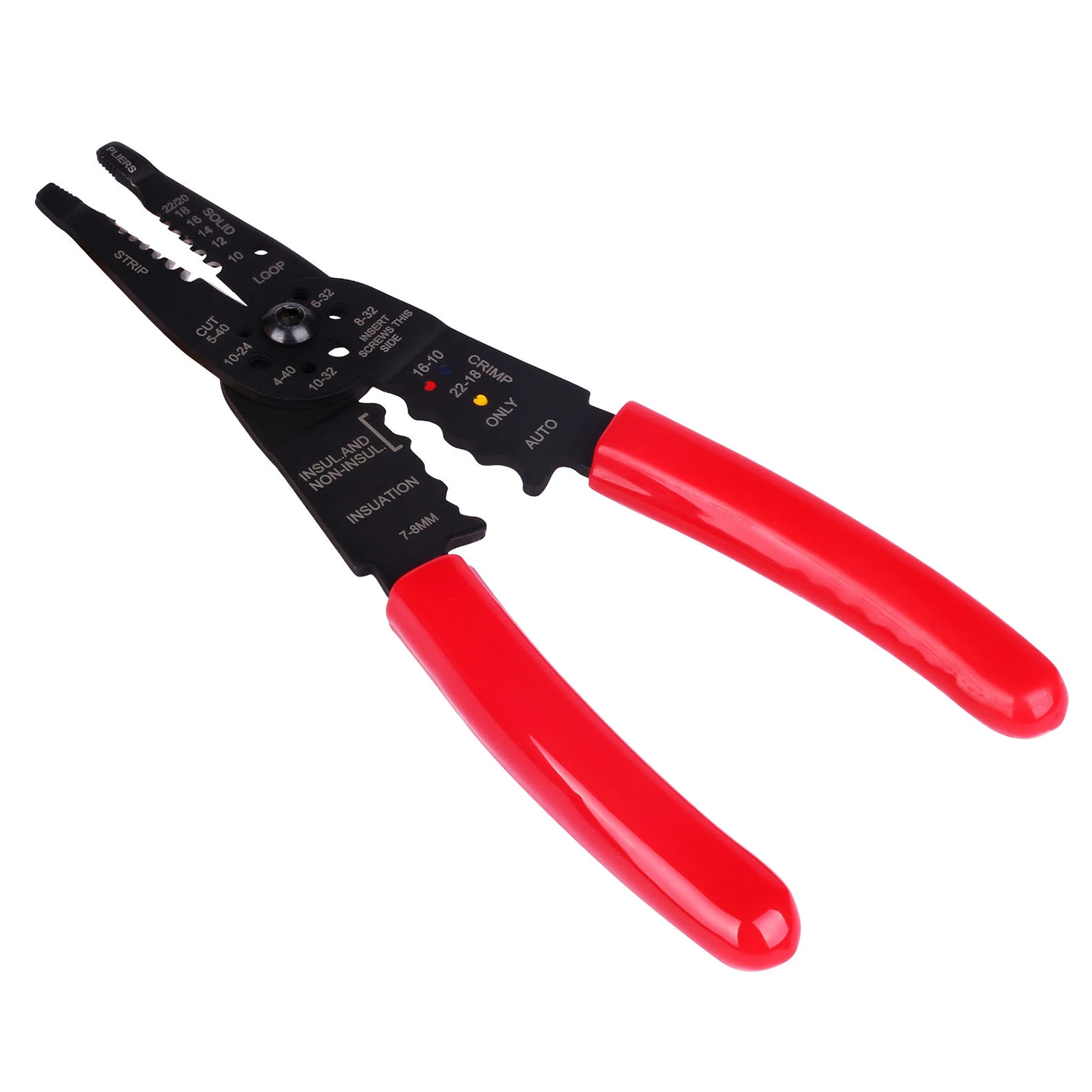 BHTS-8 inch Cable Wire Stripper Cutter Crimper Multifunctional Tool Pliers Screws Cutter
BHTS-8 inch Cable Wire Stripper Cutter Crimper Multifunctional Tool Pliers Screws Cutter