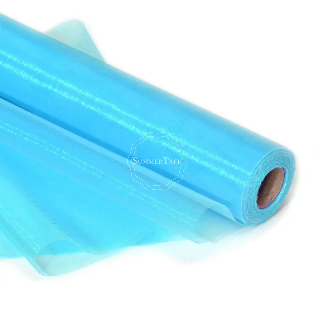 25meter x 29cm Turquoise / Sky Blue Sheer Organza Roll Fabric DIY Wedding Party Chair Sash Bow Table Runner Swag Decor
25meter x 29cm Turquoise / Sky Blue Sheer Organza Roll Fabric DIY Wedding Party Chair Sash Bow Table Runner Swag Decor
