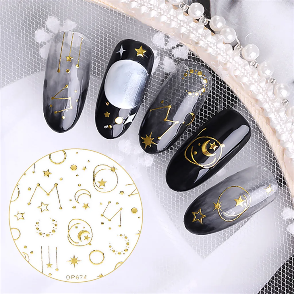 Nails Sticker Art Makeup Tools Net Red Explosion Star Moon Nail Sticker Adhesive Magic Gold 3D Nail Sticker 8W1
Nails Sticker Art Makeup Tools Net Red Explosion Star Moon Nail Sticker Adhesive Magic Gold 3D Nail Sticker 8W1