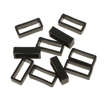10 Pieces Replacement Waterproof Silicone Rubber Watch Strap Watch Band Loops Ends - Black watch Accessories
10 Pieces Replacement Waterproof Silicone Rubber Watch Strap Watch Band Loops Ends - Black watch Accessories