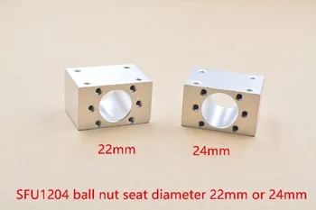inner hole 22mm or 24mm SFU1204 ball screw nut housing mounting bracket for 1204 ball screw cnc engraving machine part 1pcs
inner hole 22mm or 24mm SFU1204 ball screw nut housing mounting bracket for 1204 ball screw cnc engraving machine part 1pcs