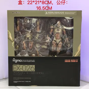 Figma EX-026 figma 217 Iron Man Mark 21 Midas Armor The Avengers Hero Doll PVC Figure Resin Collection Model Toy Gifts In Box
Figma EX-026 figma 217 Iron Man Mark 21 Midas Armor The Avengers Hero Doll PVC Figure Resin Collection Model Toy Gifts In Box