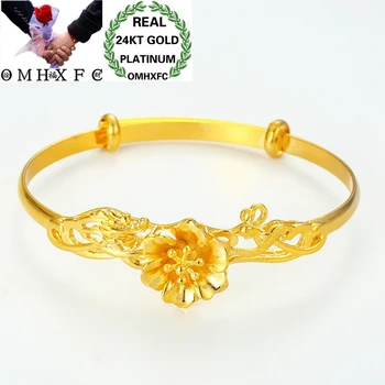 OMHXFC Wholesale European Fashion Woman Bride Party Birthday Wedding Mother Gift Vintage Flower 24KT Gold Bracelet Bangle ES179
OMHXFC Wholesale European Fashion Woman Bride Party Birthday Wedding Mother Gift Vintage Flower 24KT Gold Bracelet Bangle ES179