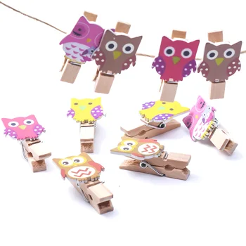 10PCS/Bag Kawaii Owl Wooden Mini Clip With Hemp Rope for Photo Cartoon Paper DIY School Office Binding Supplies
10PCS/Bag Kawaii Owl Wooden Mini Clip With Hemp Rope for Photo Cartoon Paper DIY School Office Binding Supplies