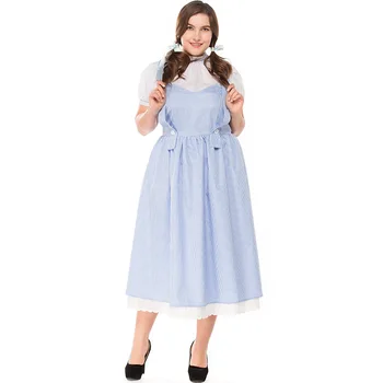 Big Plus Size lovely Oktoberfest Cosplay Costume for Women Adult Carnival Purim Dress Costume for Halloween party
Big Plus Size lovely Oktoberfest Cosplay Costume for Women Adult Carnival Purim Dress Costume for Halloween party