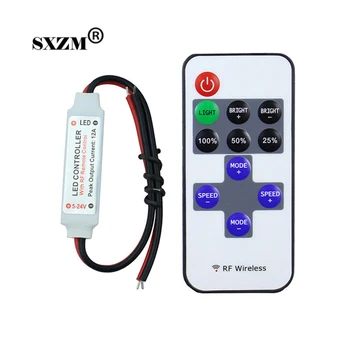 RF wirelss led dimmer DC5-24V led control dimmer for single color led strip single color
RF wirelss led dimmer DC5-24V led control dimmer for single color led strip single color