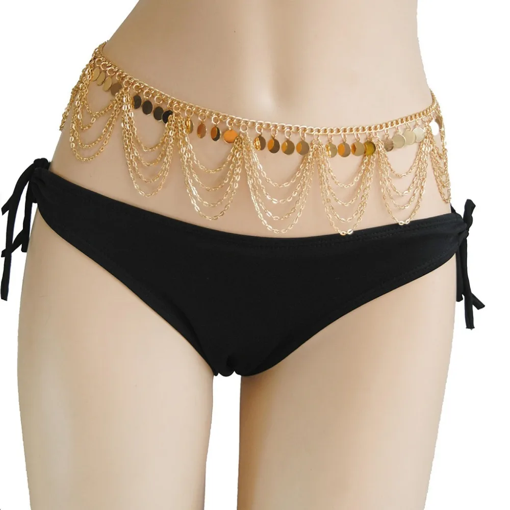 Boho Silver Gold Metal Belly Waist Chain Tassel Sequins Charms Body Multilayer Chain Bikini Beach Turkish Dance Belt Jewelry
Boho Silver Gold Metal Belly Waist Chain Tassel Sequins Charms Body Multilayer Chain Bikini Beach Turkish Dance Belt Jewelry