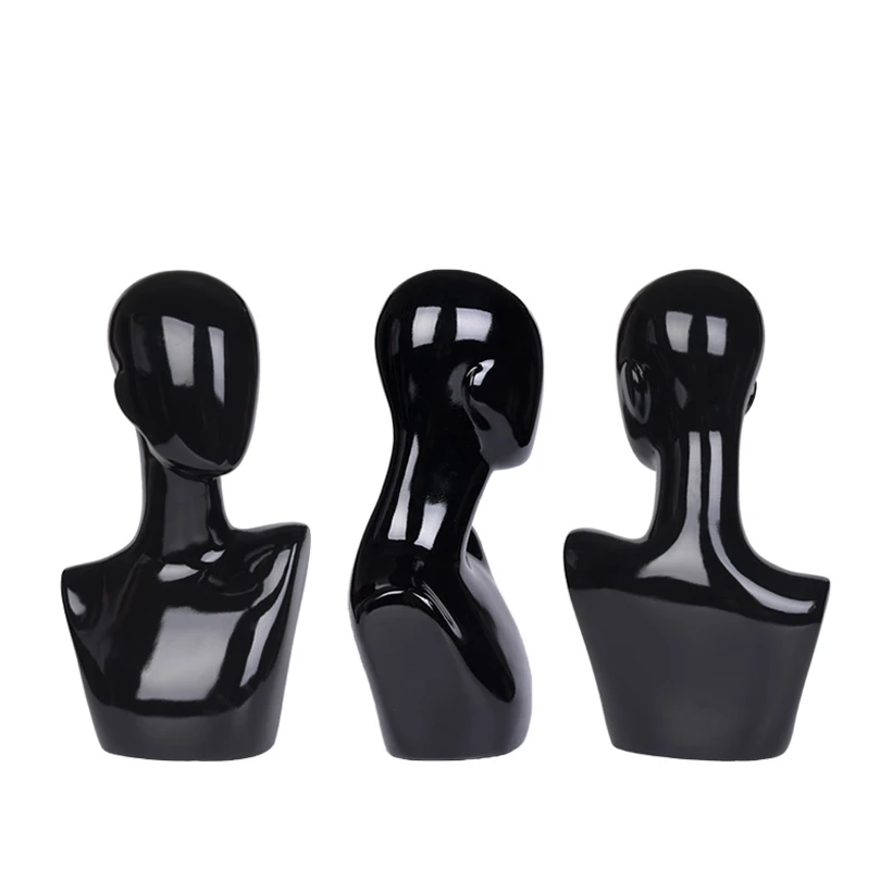 New 1PC Woman Abstract Mannequins Manikin Head Display Hats Wig Scarves Headscarves Glasses Necklace Mould Show Black Model
New 1PC Woman Abstract Mannequins Manikin Head Display Hats Wig Scarves Headscarves Glasses Necklace Mould Show Black Model