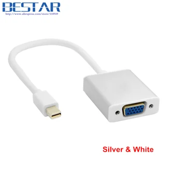 Active Mini Displayport Display port Male to VGA RGB Female Adapter Cable for Laptop Macbook & Monitor & Laptop Silver & White
Active Mini Displayport Display port Male to VGA RGB Female Adapter Cable for Laptop Macbook & Monitor & Laptop Silver & White