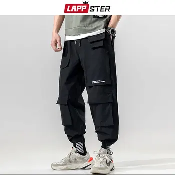 LAPPSTER Japanese Streetwear Cargo Pants Men 2020 Mens Hip Hop Joggers Pants Male Black Pockets Overalls Fashion Track Pants
LAPPSTER Japanese Streetwear Cargo Pants Men 2020 Mens Hip Hop Joggers Pants Male Black Pockets Overalls Fashion Track Pants