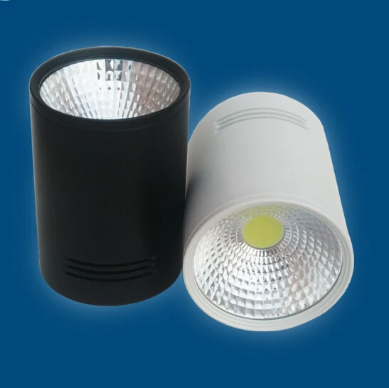 Wholesale price COB 10W Warm Cold White Dimmable Down Lamp Surface Mounted high Quality Downlight AC85-265V White/Black shell
Wholesale price COB 10W Warm Cold White Dimmable Down Lamp Surface Mounted high Quality Downlight AC85-265V White/Black shell