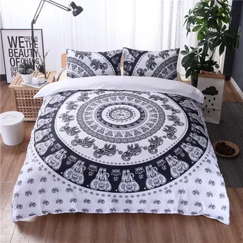 Classic White Black Bohemian Duvet Cover Bedding Set, Single Twin Queen King size, 2/3pcs Bedclothes (No Sheet No Filling)
Classic White Black Bohemian Duvet Cover Bedding Set, Single Twin Queen King size, 2/3pcs Bedclothes (No Sheet No Filling)