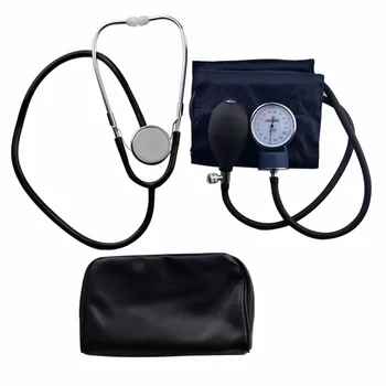 1set Health Care Stethoscope Sphygmomanometer Kit Medical Blood Pressure Monitor Measure Heart Rate Device Kit
1set Health Care Stethoscope Sphygmomanometer Kit Medical Blood Pressure Monitor Measure Heart Rate Device Kit