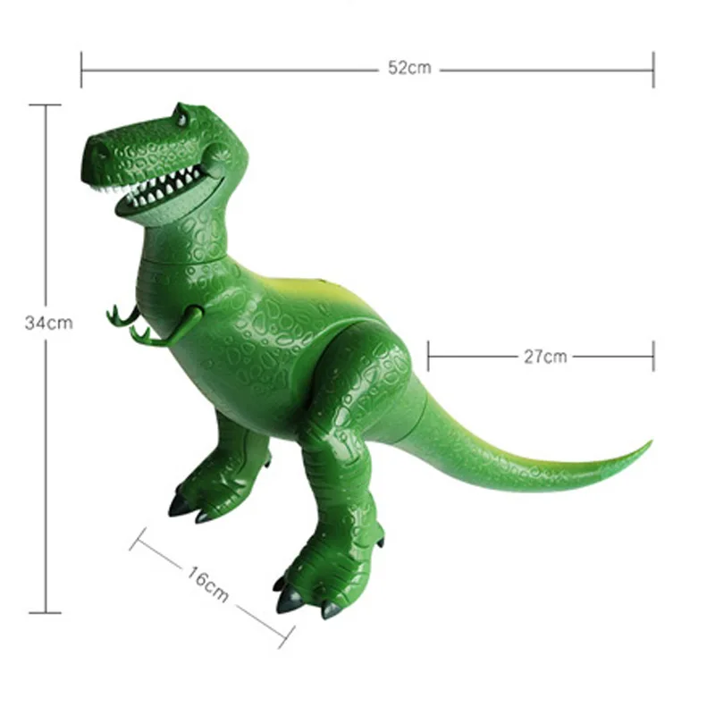 NO BOX 34cm with Sound Toy Story 3 Rex the Green Dinosaur PVC Figure Toy Collectible Model Toy with Joints Movable
NO BOX 34cm with Sound Toy Story 3 Rex the Green Dinosaur PVC Figure Toy Collectible Model Toy with Joints Movable