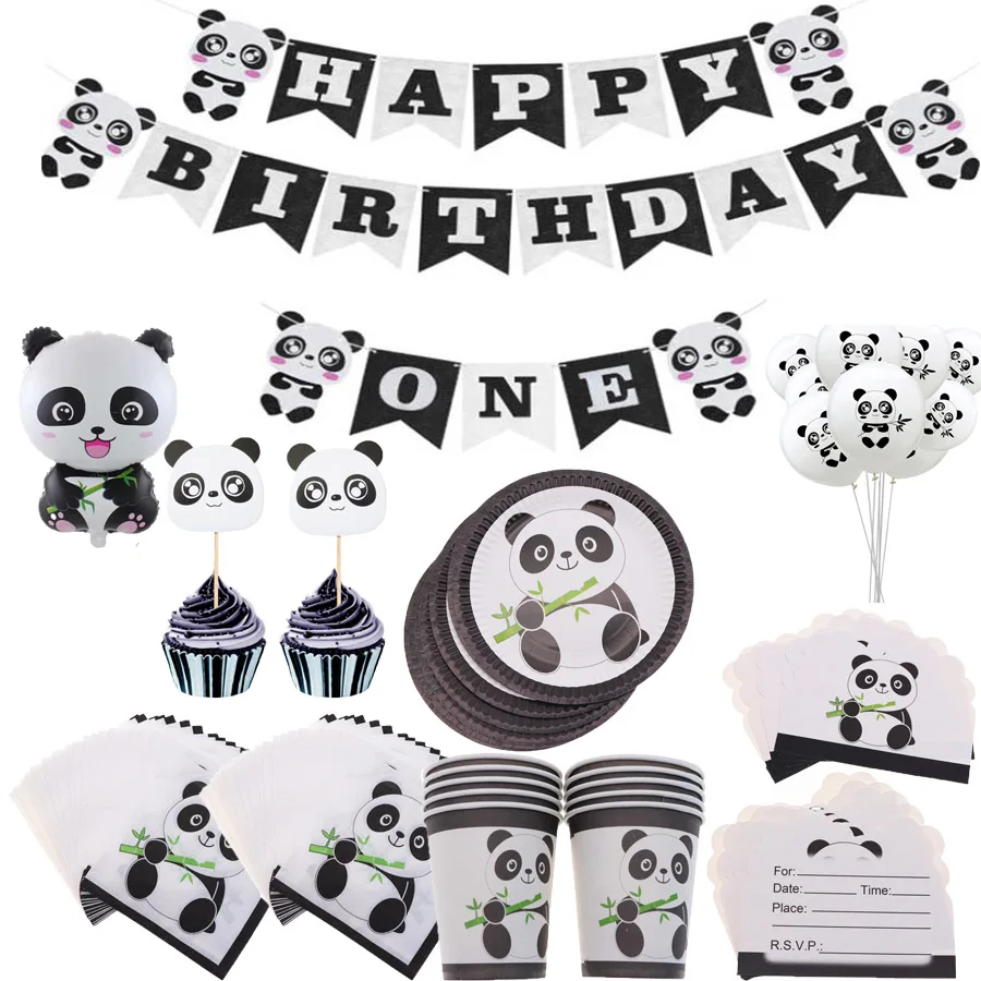 Cute Panda Birthday Party Decoration Disposable Tableware Cup Plate Napkins Birthday Wedding for Baby Shower Supplies
Cute Panda Birthday Party Decoration Disposable Tableware Cup Plate Napkins Birthday Wedding for Baby Shower Supplies