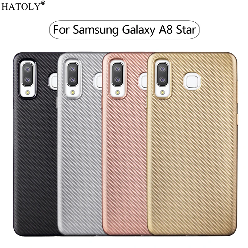 Для Samsung Galaxy A8 Star чехол мягкий силиконовый резиновый ТПУ для телефона |