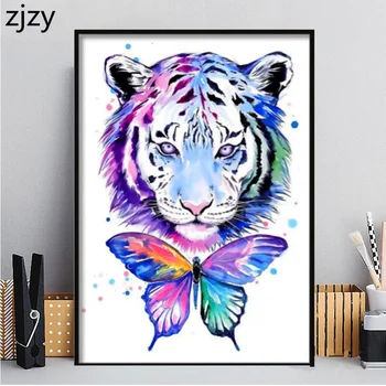 5D DIY Animal Diamond Painting "Butterfly Tiger" Special Shape Diamond Embroidery Cross Stitch 3D Home Decoration
5D DIY Animal Diamond Painting "Butterfly Tiger" Special Shape Diamond Embroidery Cross Stitch 3D Home Decoration