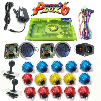 Original Pandora Box 6 PCB 1300 in 1 kit with power adapter copy Sanwa button joystick HDMI/VGA For DIY Arcade Game Machine
Original Pandora Box 6 PCB 1300 in 1 kit with power adapter copy Sanwa button joystick HDMI/VGA For DIY Arcade Game Machine