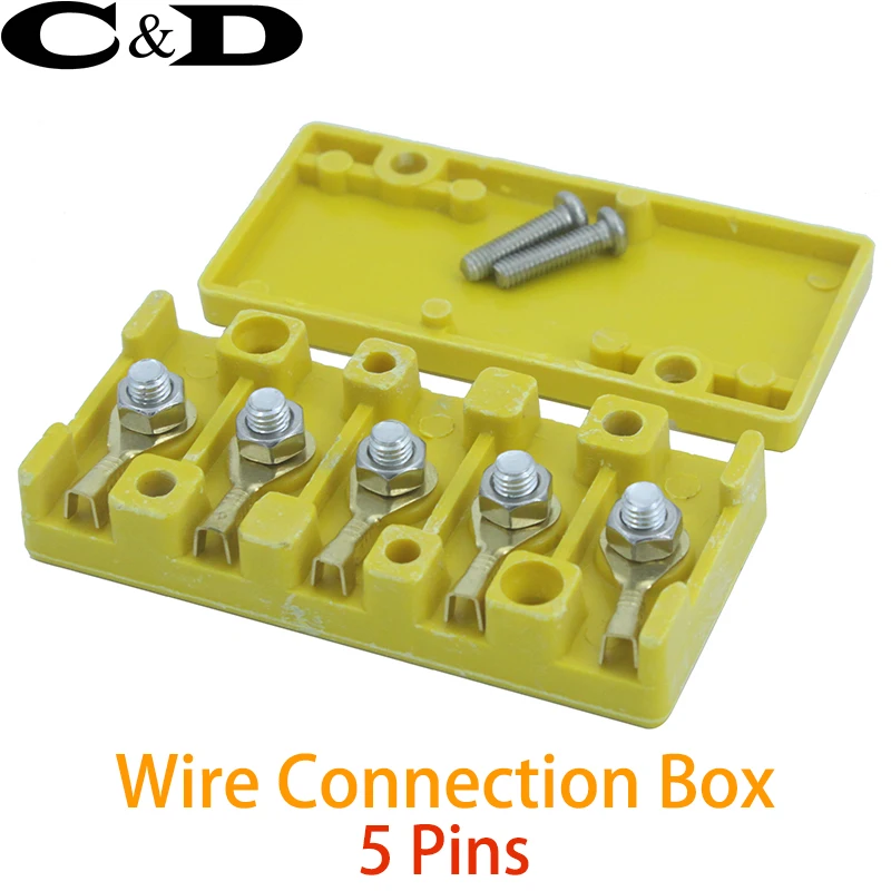 M5 Connector Wire Connection Box Wiring Connection Box Wire Connecting Box Big Current Box For Electric Bike Kit 
M5 Connector Wire Connection Box Wiring Connection Box Wire Connecting Box Big Current Box For Electric Bike Kit