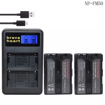 2x NPFM50 NP FM50 Batteries + LCD Dual USB Charger NP-FM50 NP FM50h Camera Battery For Sony NP-FM51 NP-QM50 NP-FM30 NP-FM55H
2x NPFM50 NP FM50 Batteries + LCD Dual USB Charger NP-FM50 NP FM50h Camera Battery For Sony NP-FM51 NP-QM50 NP-FM30 NP-FM55H