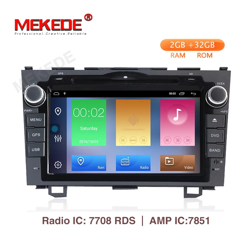 2DIN Car Radio Multimedia Player 2 din Android 9.1 2+32G Auto DVD Radio navigation for Honda CRV 2006-2011 stereo wifi navi gps
2DIN Car Radio Multimedia Player 2 din Android 9.1 2+32G Auto DVD Radio navigation for Honda CRV 2006-2011 stereo wifi navi gps