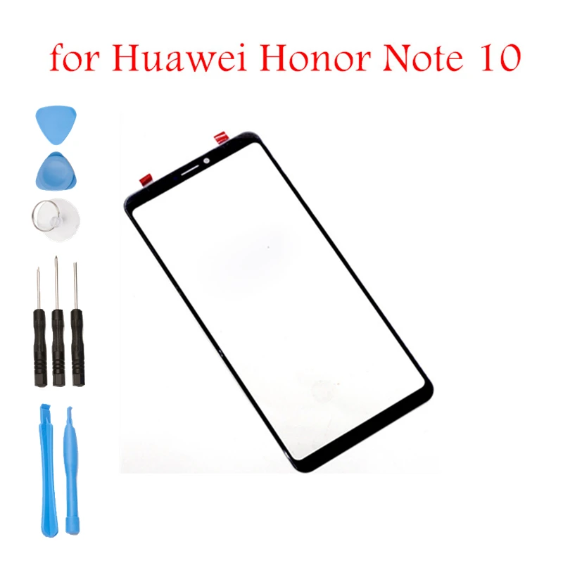 Фото Сенсорный экран для Huawei Honor Note 10 стеклянная панель сенсорная передняя внешняя