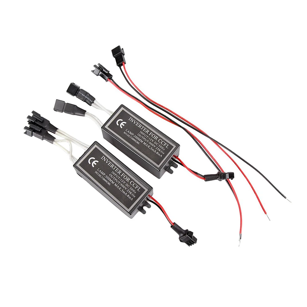 2PCS 4-outputs Female Connection One-drag-two Digital Cathode Tube Spare Inverter Ballast for CCFL Angel Eyes Halo Rings Kit
2PCS 4-outputs Female Connection One-drag-two Digital Cathode Tube Spare Inverter Ballast for CCFL Angel Eyes Halo Rings Kit