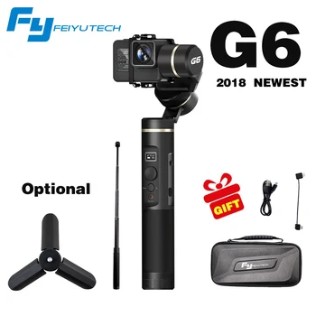 

FeiyuTech Feiyu G6 3 Axis Handheld Gimbal Stabilizer for action camera Gopro 6 5 4 RX0 xiaomi yi 4k Wifi Blue Tooth OLED Screen
