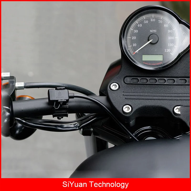 MWUPP Motorcycle Dual USB Port 12V-24V 2.4A IPX6 Waterproof USB Charger with Micro USB Charging Cable for Smart Phones GPS
MWUPP Motorcycle Dual USB Port 12V-24V 2.4A IPX6 Waterproof USB Charger with Micro USB Charging Cable for Smart Phones GPS